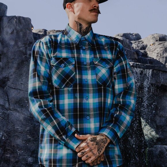 Dixxon FLANNEL FALLS Flannel Shirt - Men's M - Picture 7 of 11
